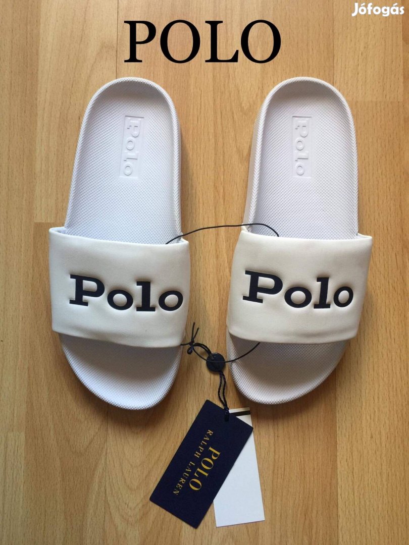 Polo Ralph Lauren -Polo- Cayson Slide -Márkalogós női papucs. 