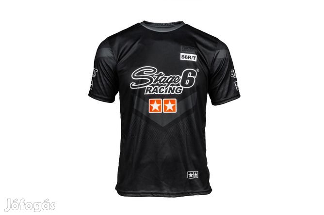Póló Stage6 Pure Team Fekete XXL