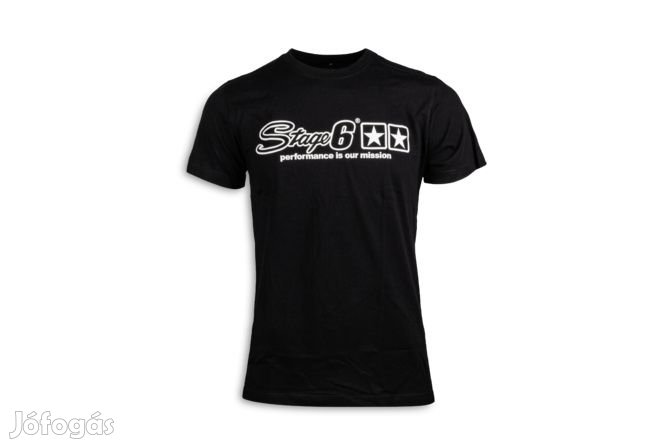 Póló Stage6 fekete L