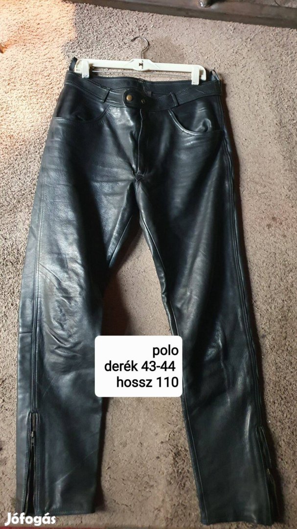 Polo bőr nadrág derék 43-44