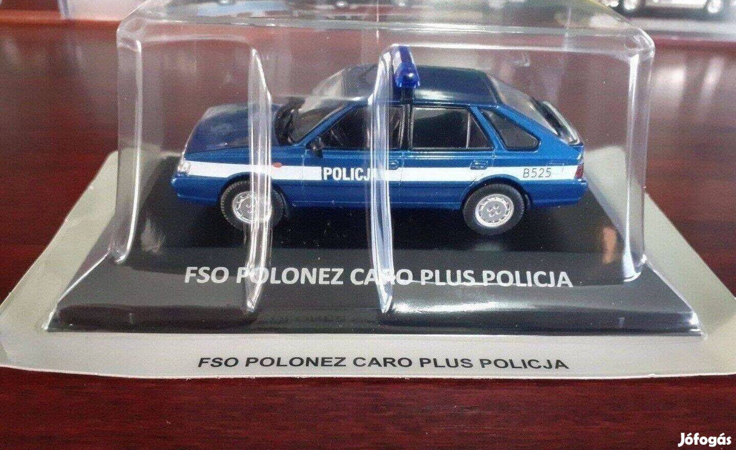 Polonez Caro plus policia kisauto modell 143 Eladó