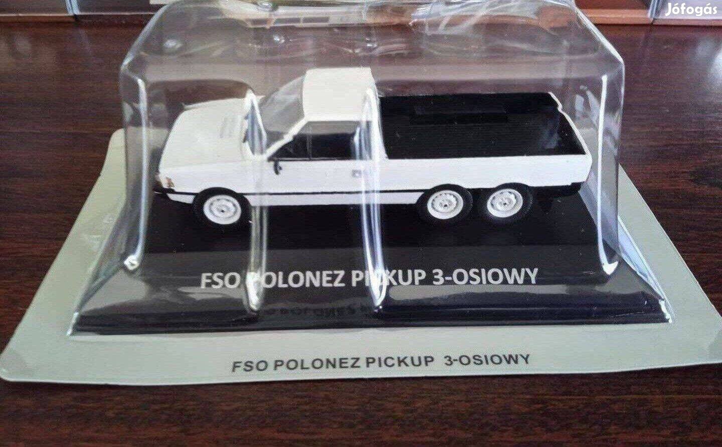 Polonez pickup 3-tengelyes kisauto modell 1/43 Eladó