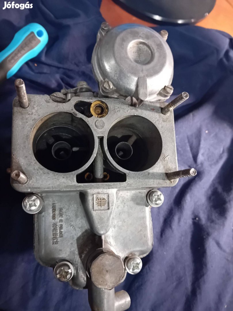 Polski 125 125p karburátor Weber 34Dchd