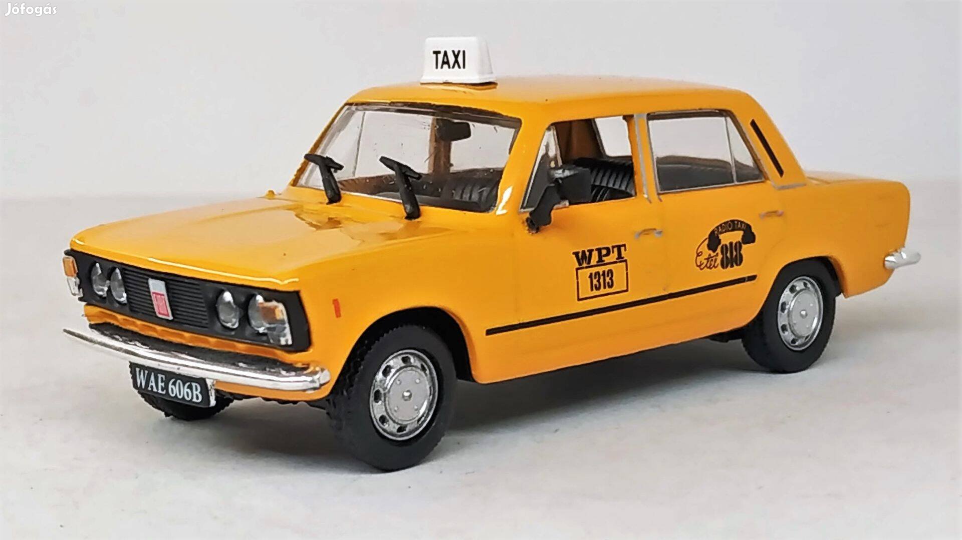 Polski Fiat 125 Taxi modellautó 1:43 új bontatlan eladó