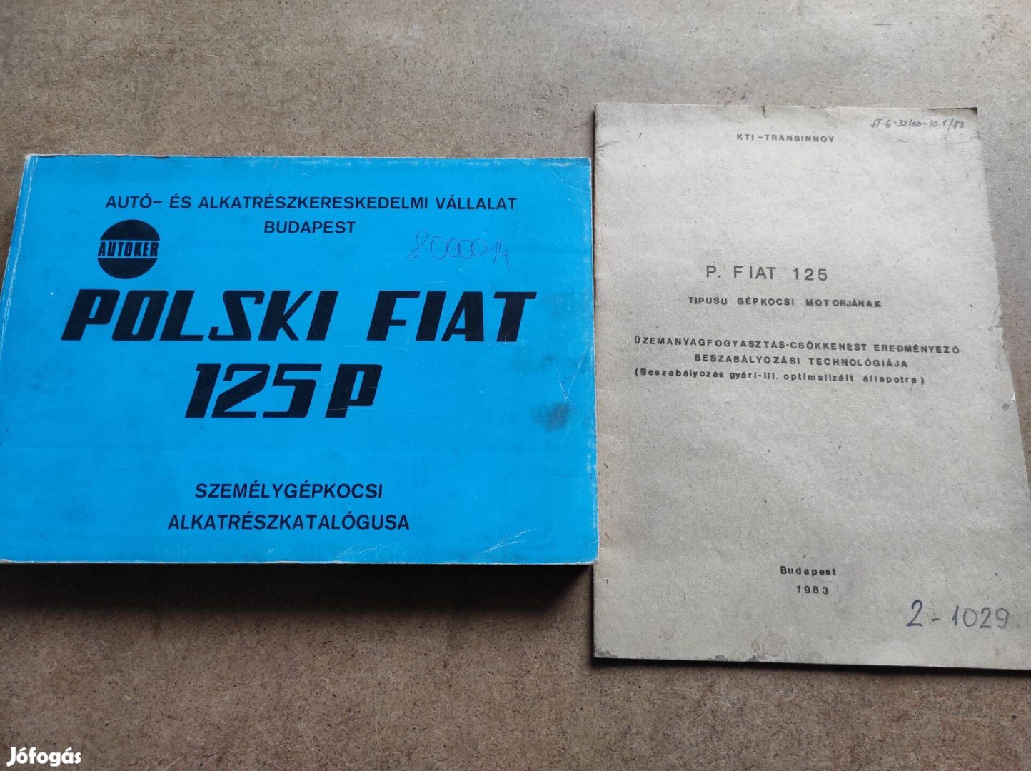 Polski Fiat 125 p alkatrészkatalógus