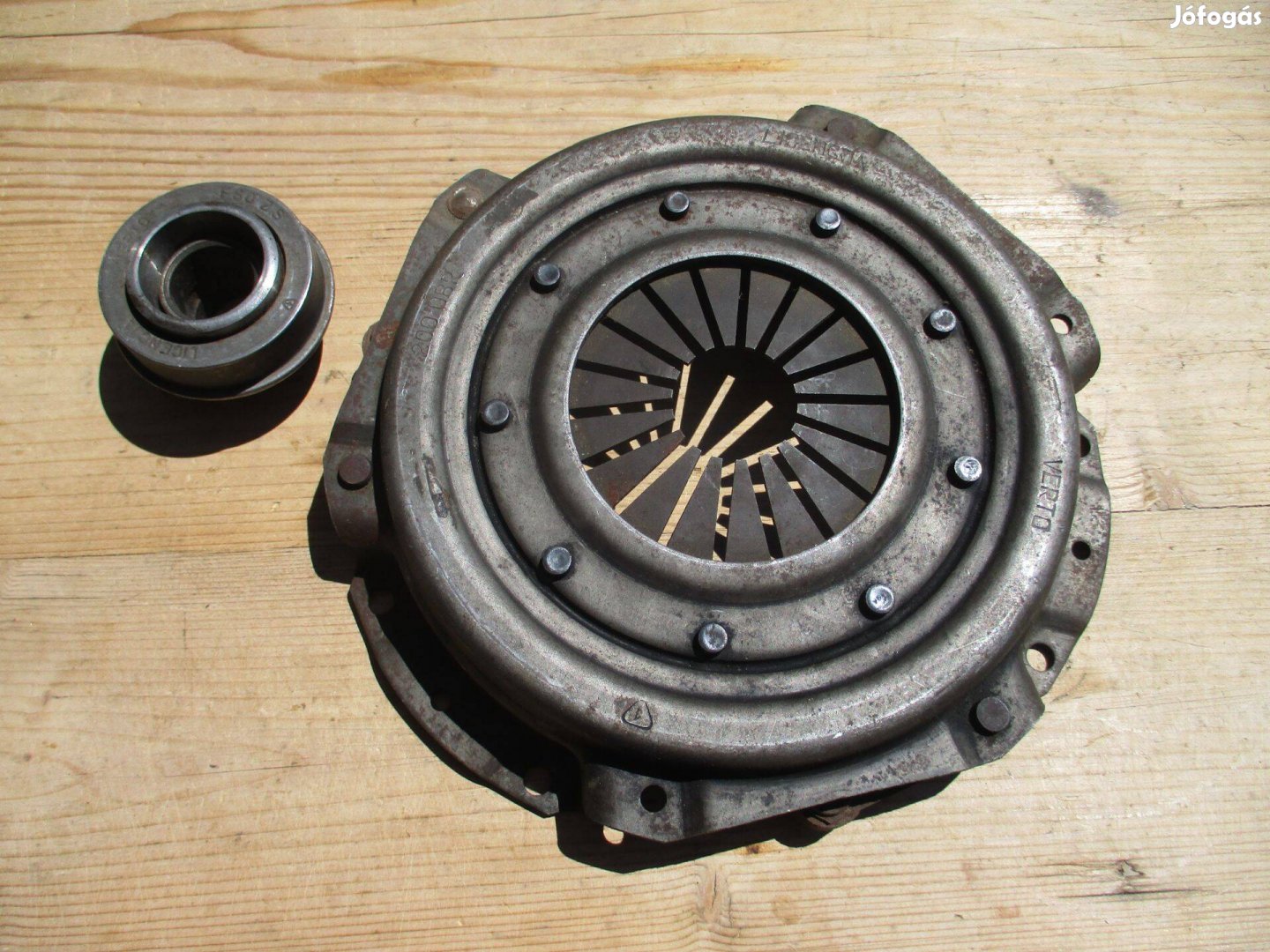 Polski Fiat 125p gyári új kuplungszerkezet+kinyomócsapágy