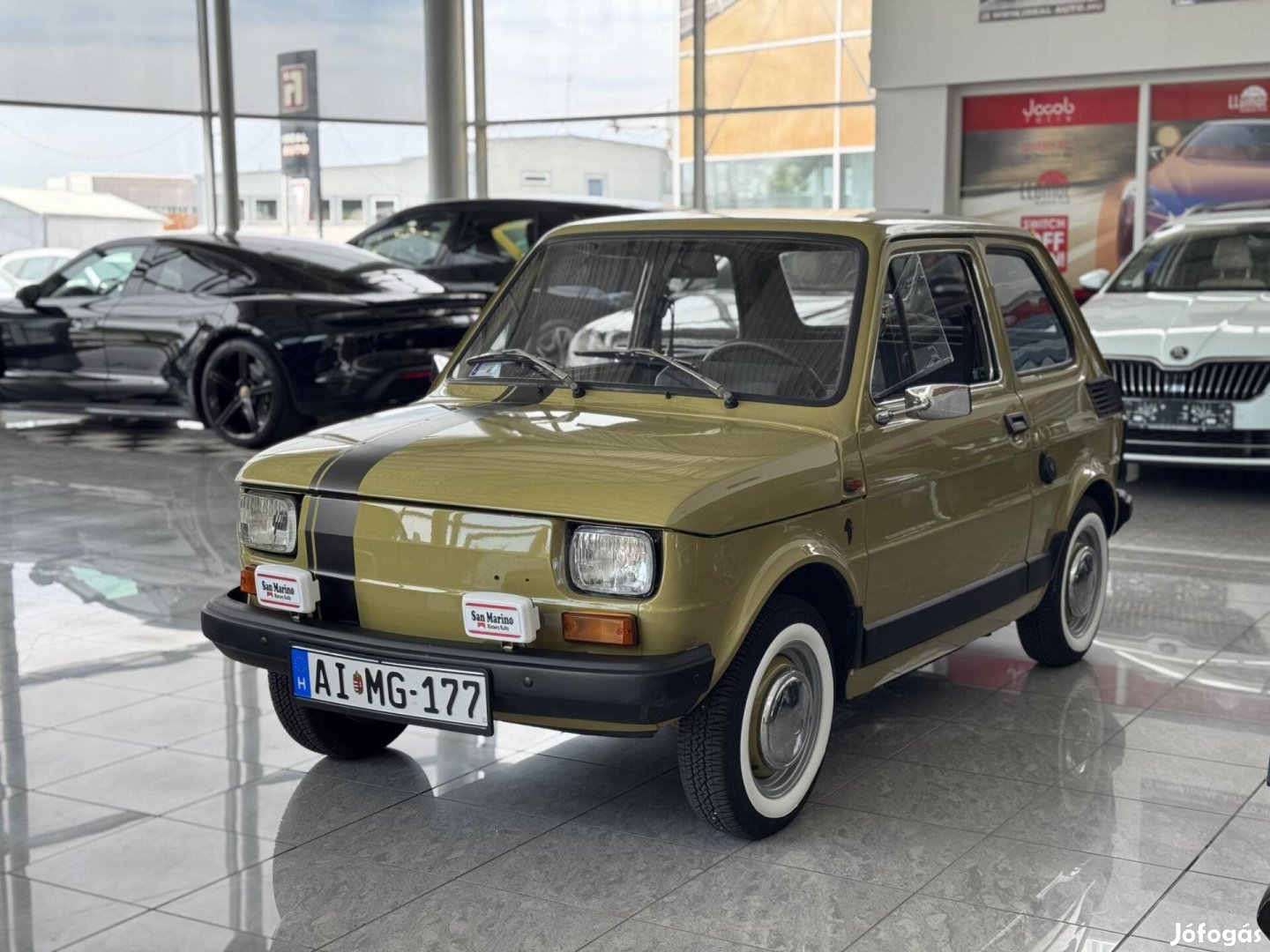 Polski Fiat 126 650 P 31ekm.Gyári állapot!