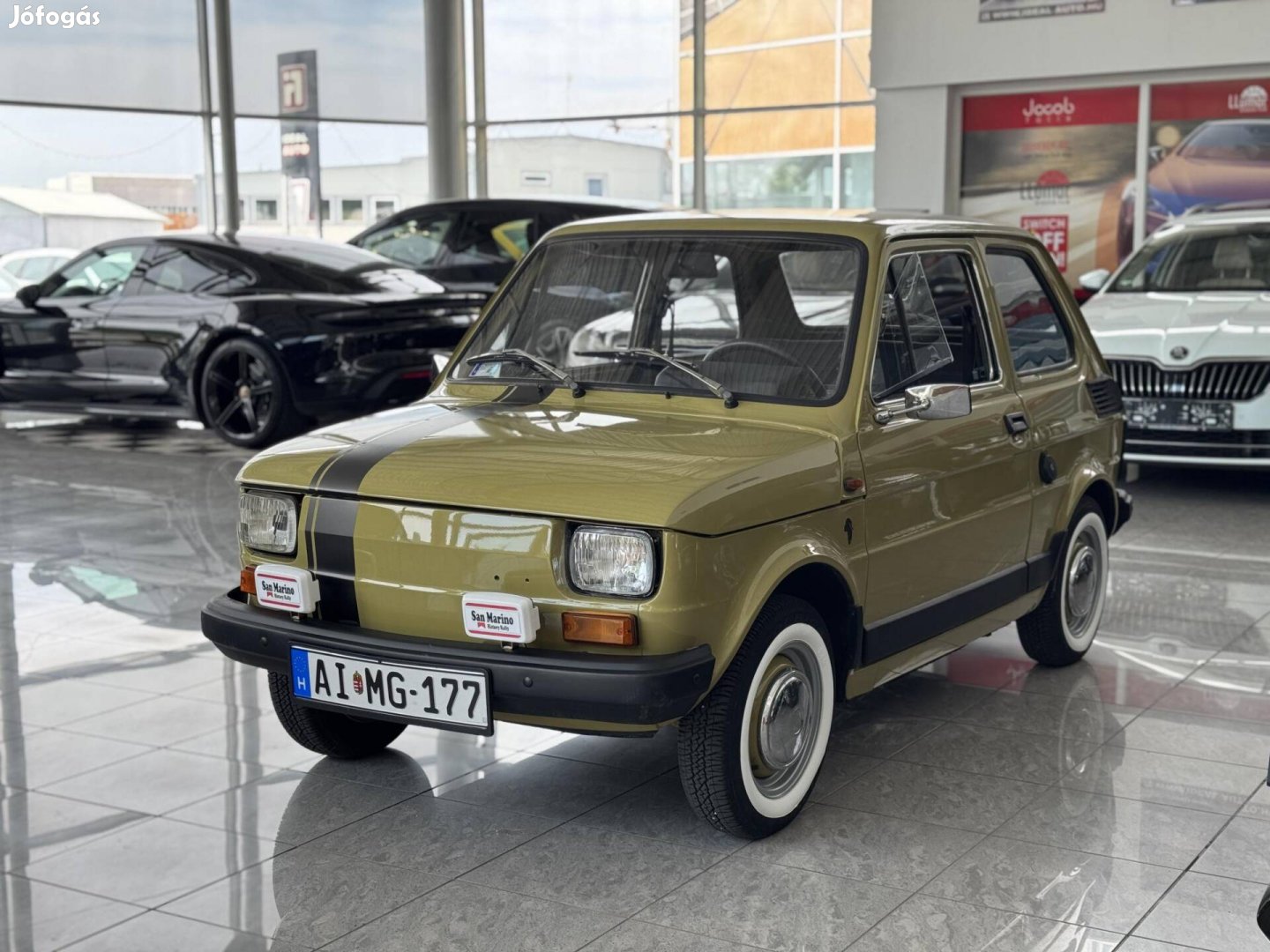Polski Fiat 126 650 P 31ekm.Gyári állapot!