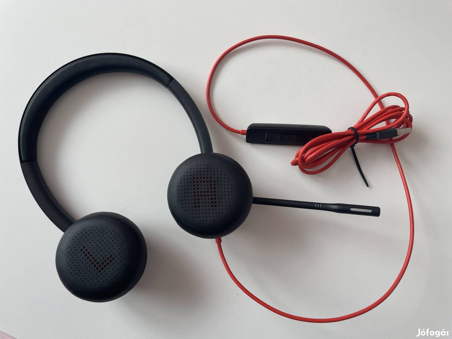 Poly Blackwire 8225 USB gamer headset használt megkímélt
