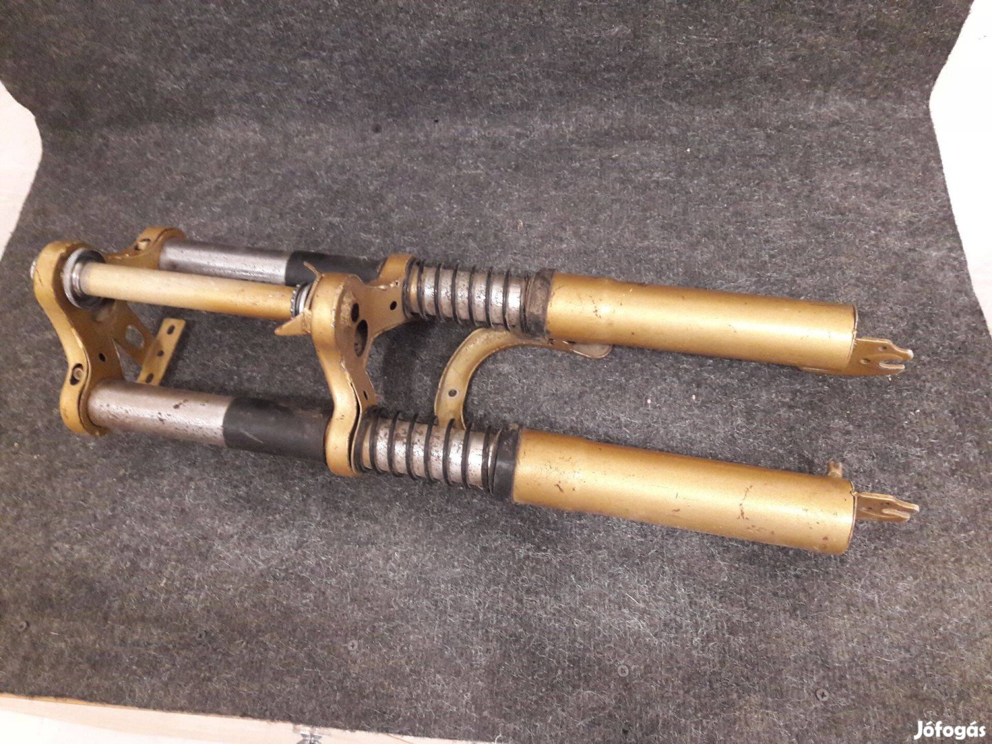 Polymobil bicikli gyári komplett első villa teleszkóp