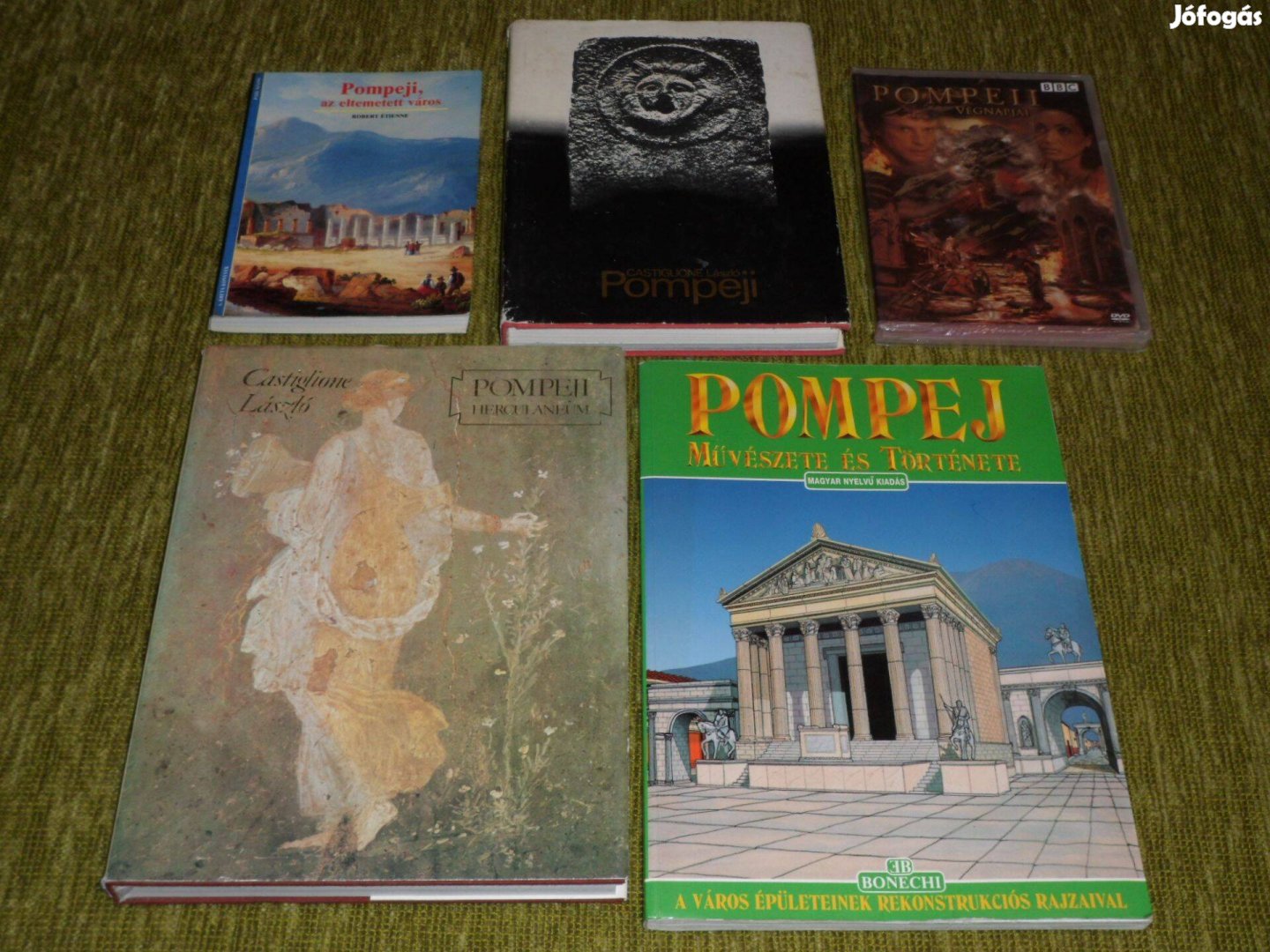 Pompeji + Pompeji, az eltemetett város + Pompeii végnapjai