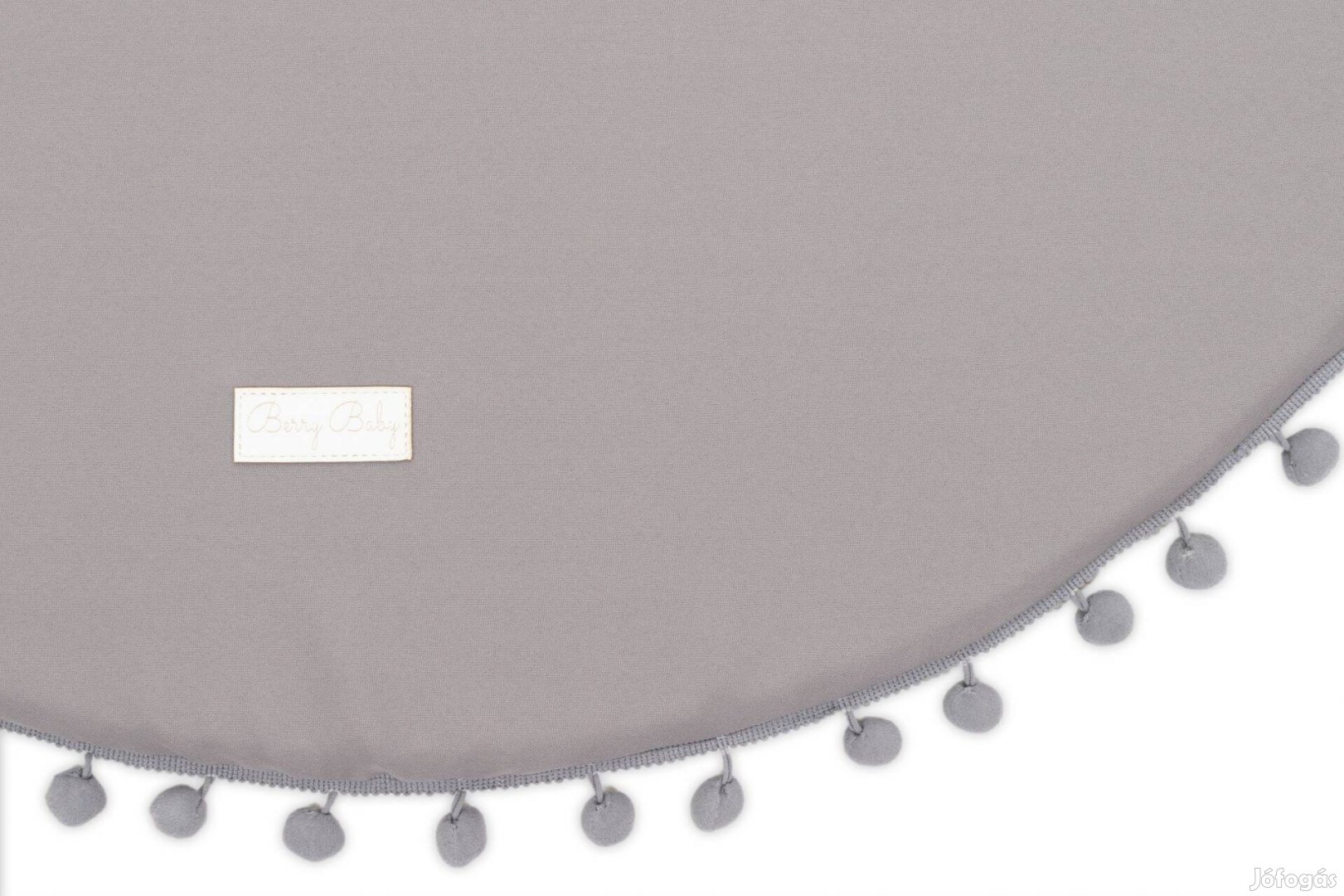 Pompon játszószőnyeg 100 cm - Grafit