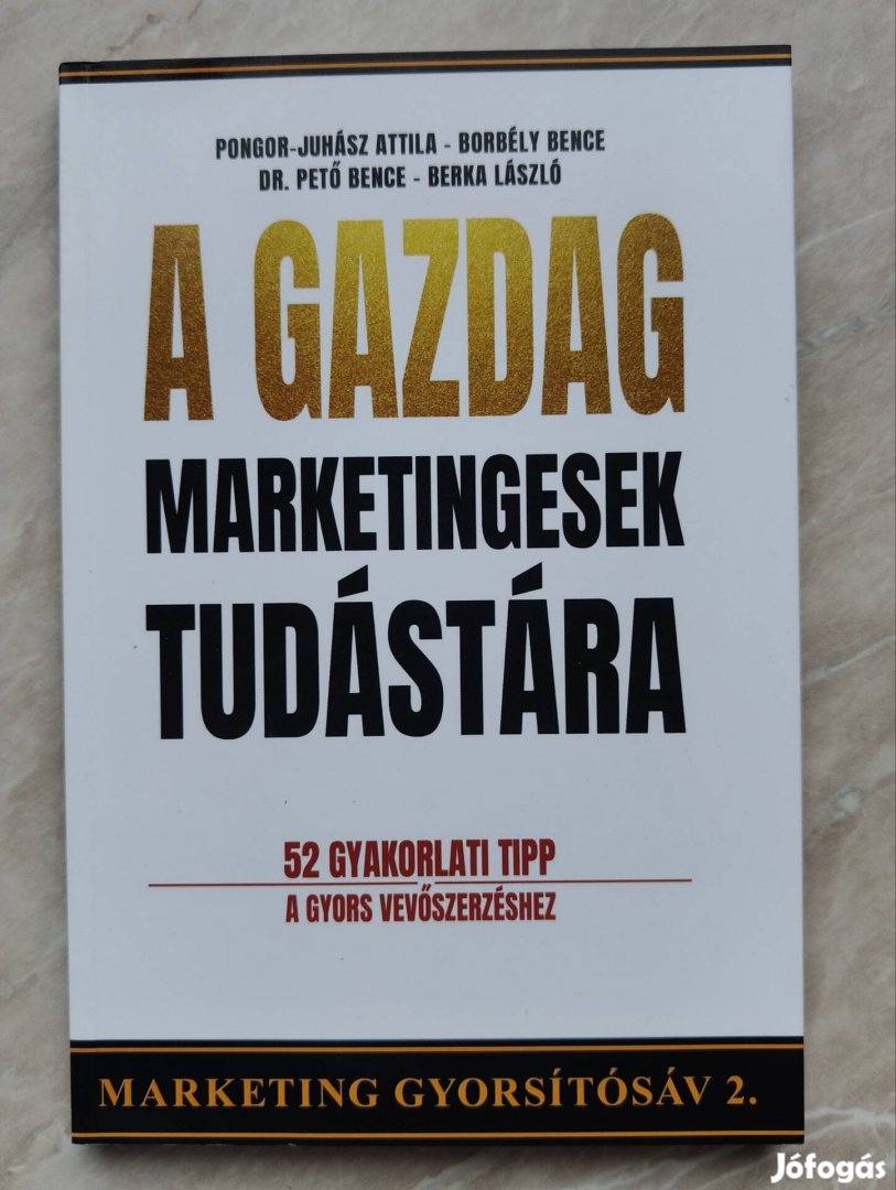 Pongor-Juhász Attila A gazdag marketingesek tudástára