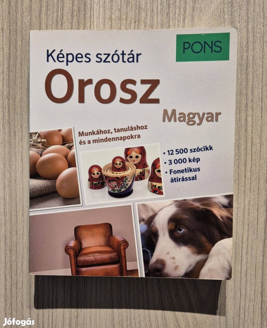 Pons orosz-magyar képes szótár