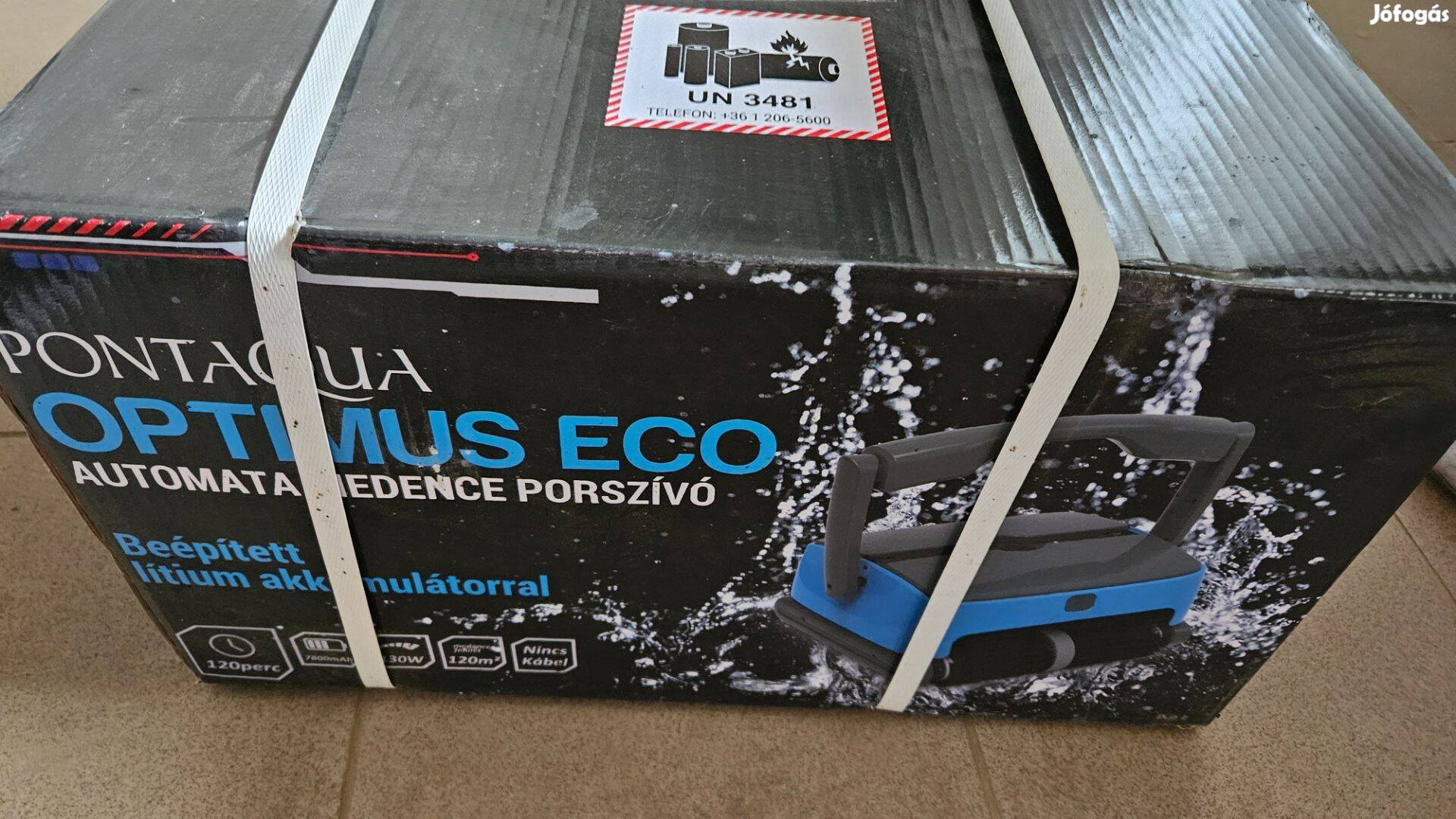 Pontaqua optimus akumulatkros medence tisztító eladó
