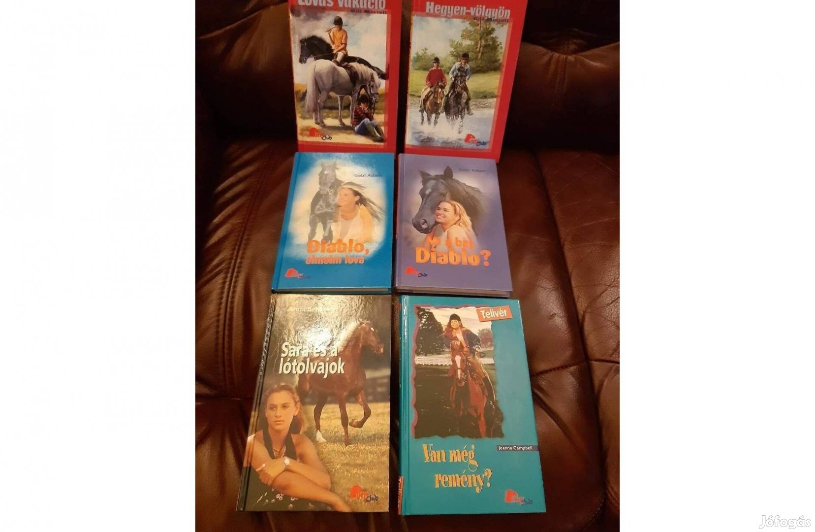 Pony Club sorozat 6 db lovas ifjúsági regénye - új könyvek