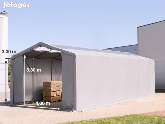 Ponyva csarnok raktársátor, tároló sátor 6x12m oldalmagasság