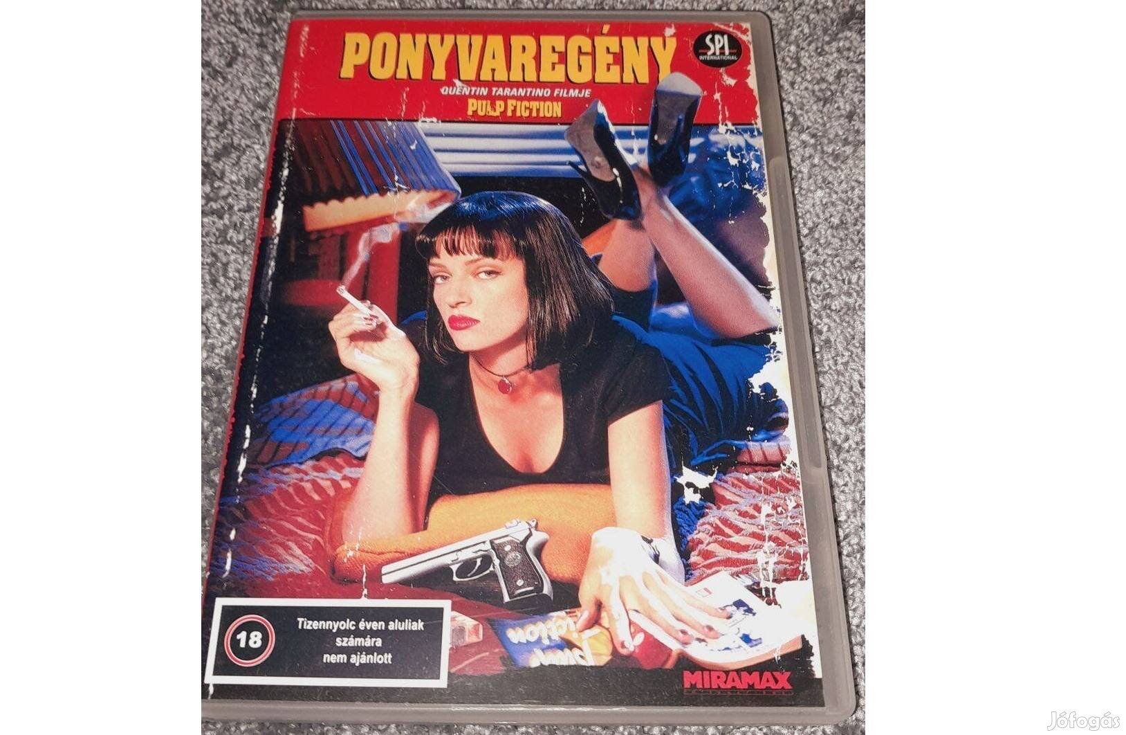 Ponyvaregény DVD (1994) Szinkronizált, Karcmentes (Quentin Tarantino)