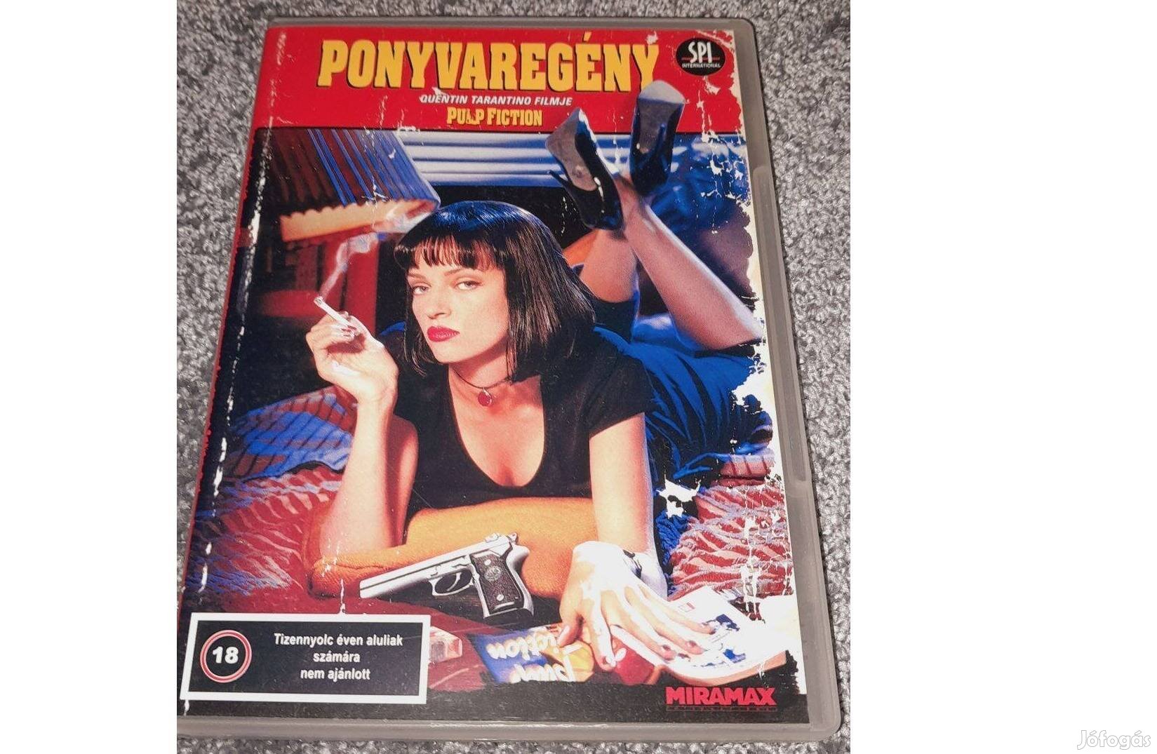 Ponyvaregény DVD (1994) Szinkronizált (Quentin Tarantino filmje)