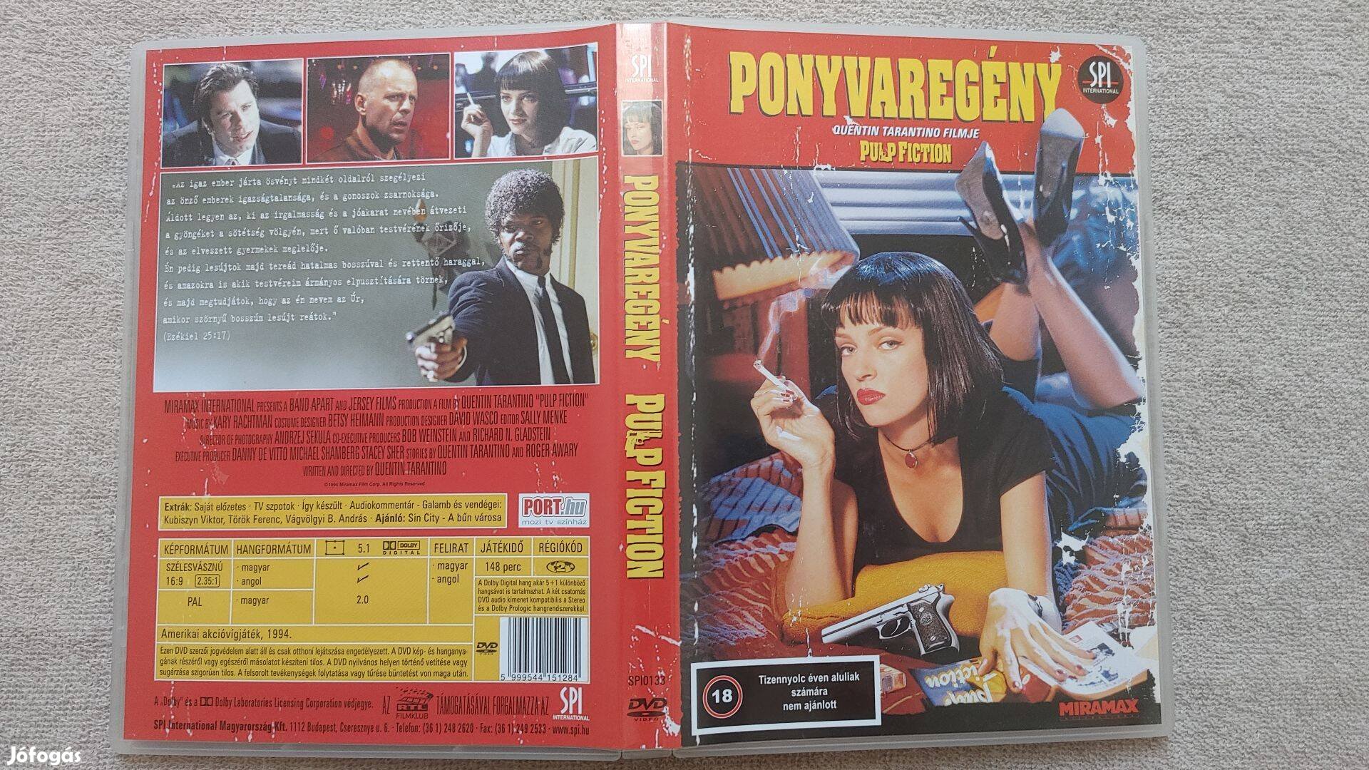 Ponyvaregény gyári DVD