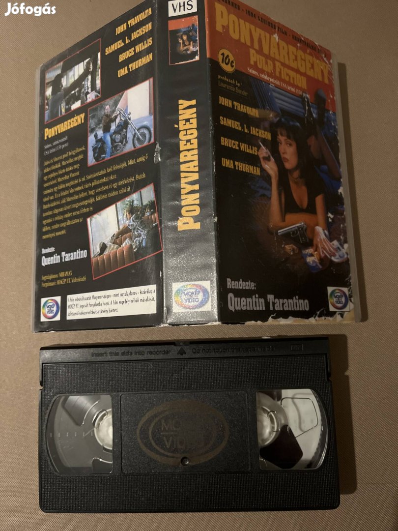 Ponyvaregény vhs 