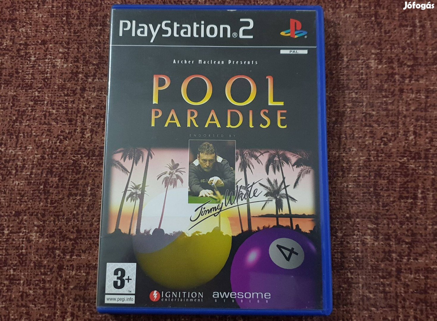 Pool Paradise Playstation 2 eredeti lemez ( 2500 Ft)