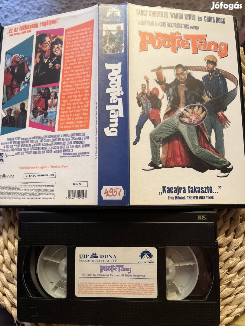 Pootie Tang vhs kazetta