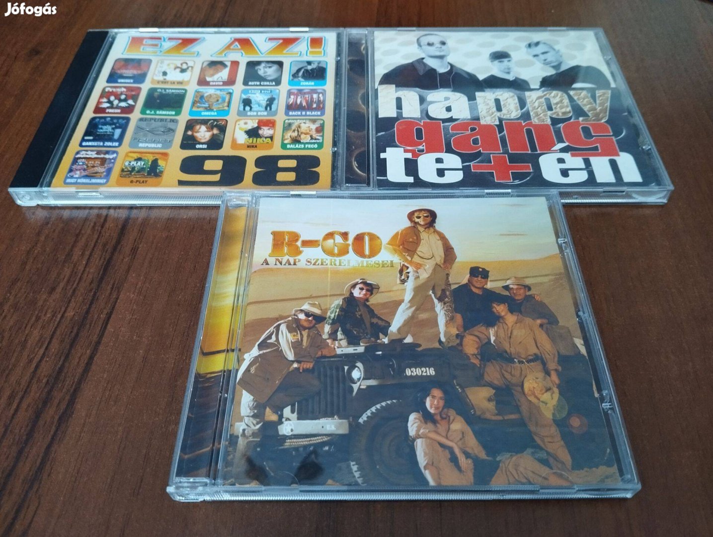 Pop CD-k eladók