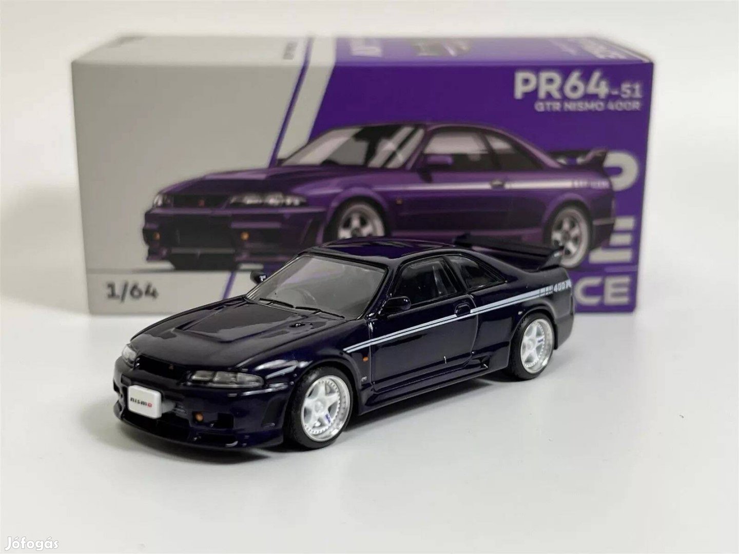 Pop Race Nissan Skyline GT-R Nismo 400R Purple