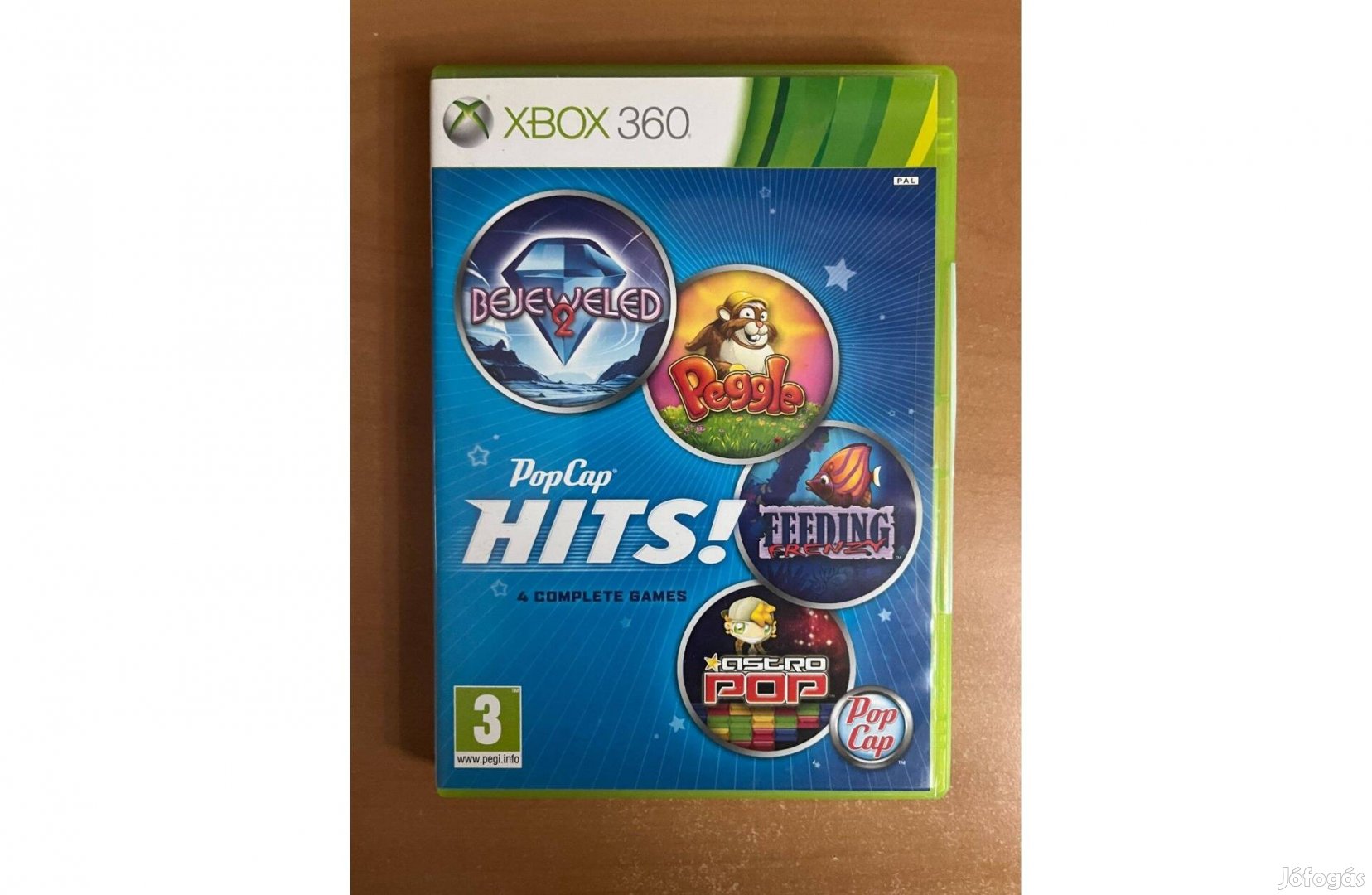 Pop cap hits xbox 360-ra eladó!