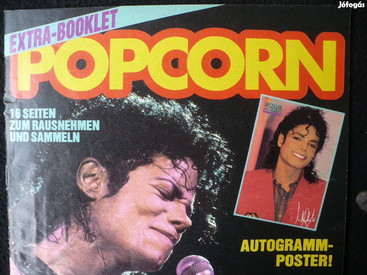 Popcorn Extra-booklet: Alles über Michael Jackson (beszerezhetetlen!)