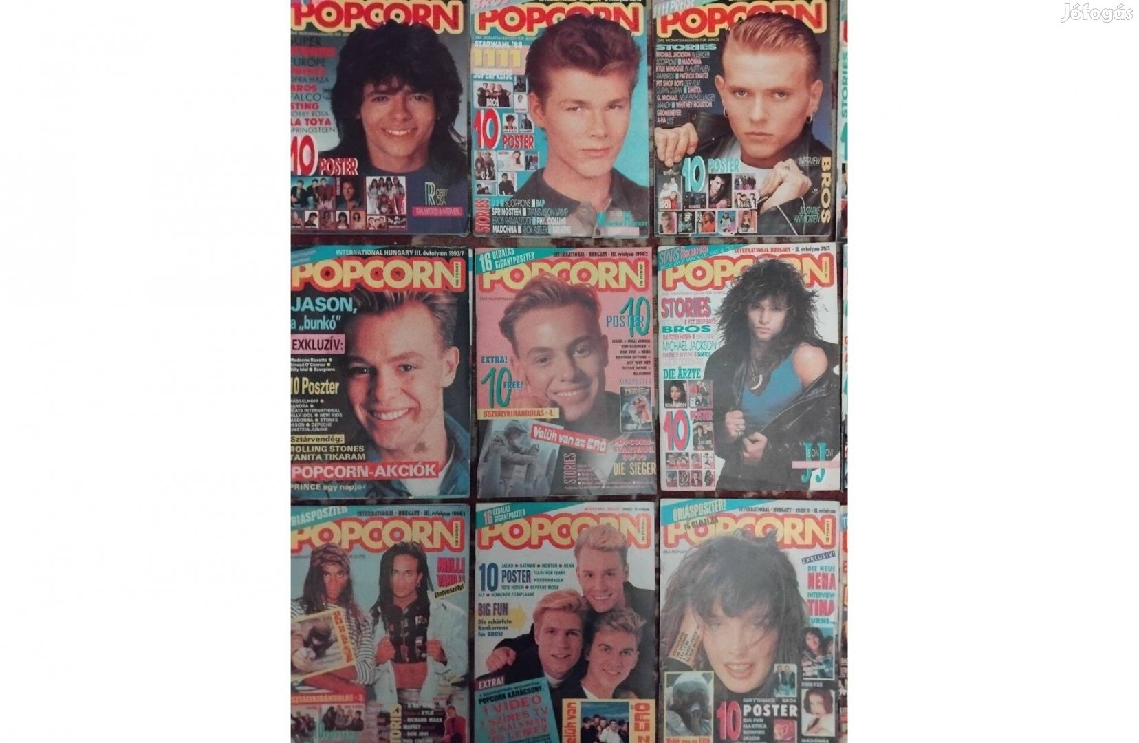 Popcorn Zenei Magazinok 90 Évekből-1