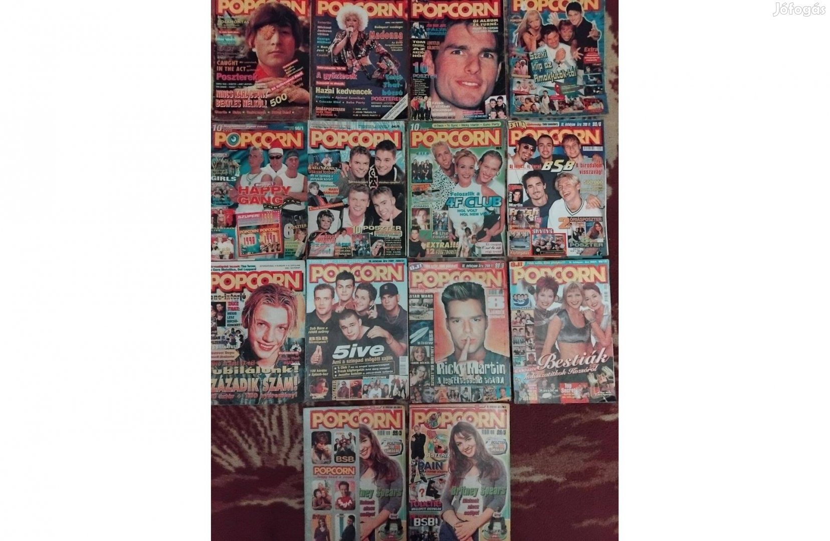 Popcorn Zenei Magazinok 90 Évekből-4