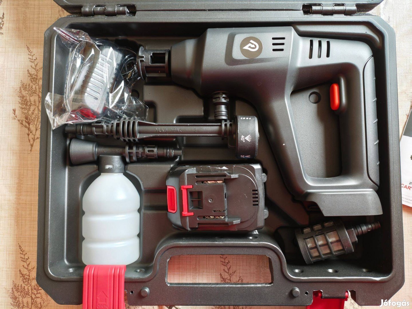 Popdeer PD-W01 4.0Ah akkus autómosó kiegészítőkkel eladó