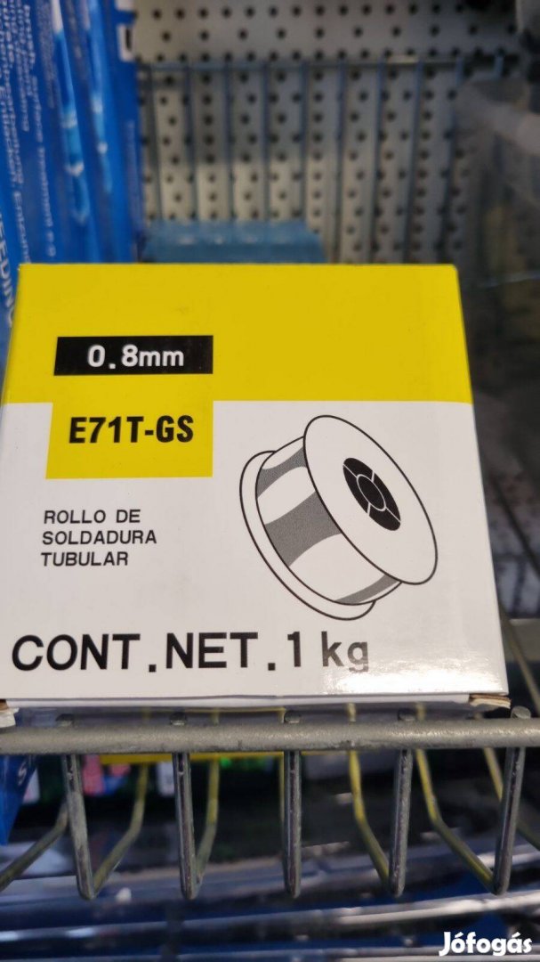Porbeles huzal elektróda 0,8 mm (1 Kg) védőgáz nélküli hegesztéshez
