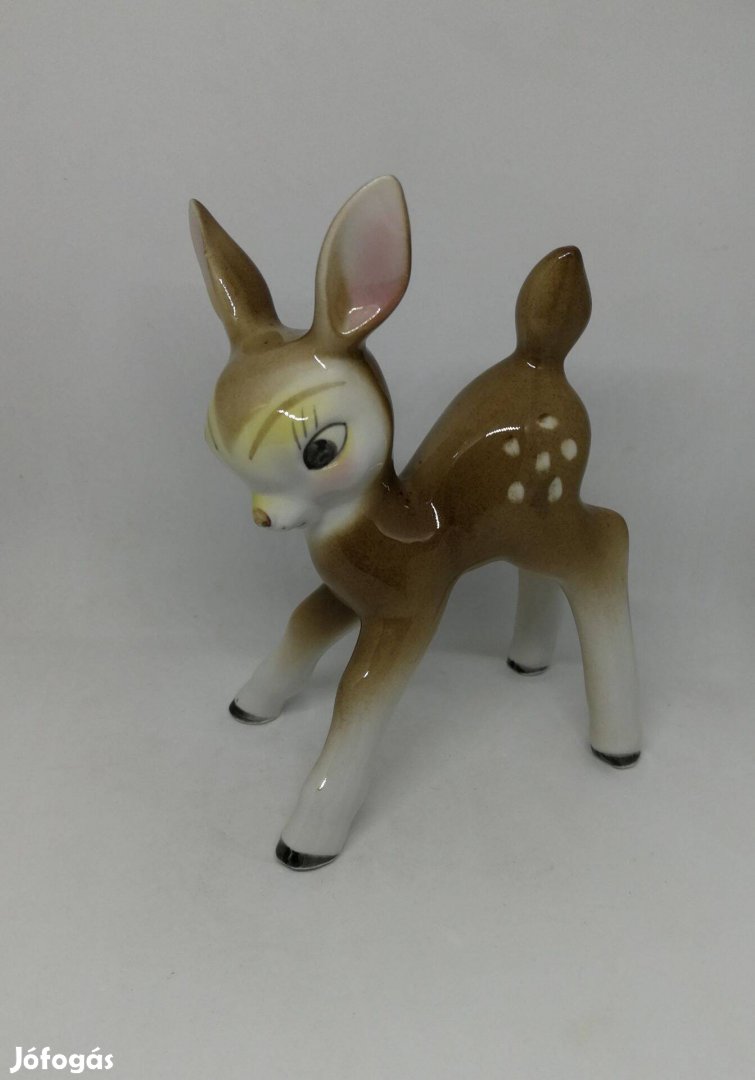 Porcelán Bambi őzike!