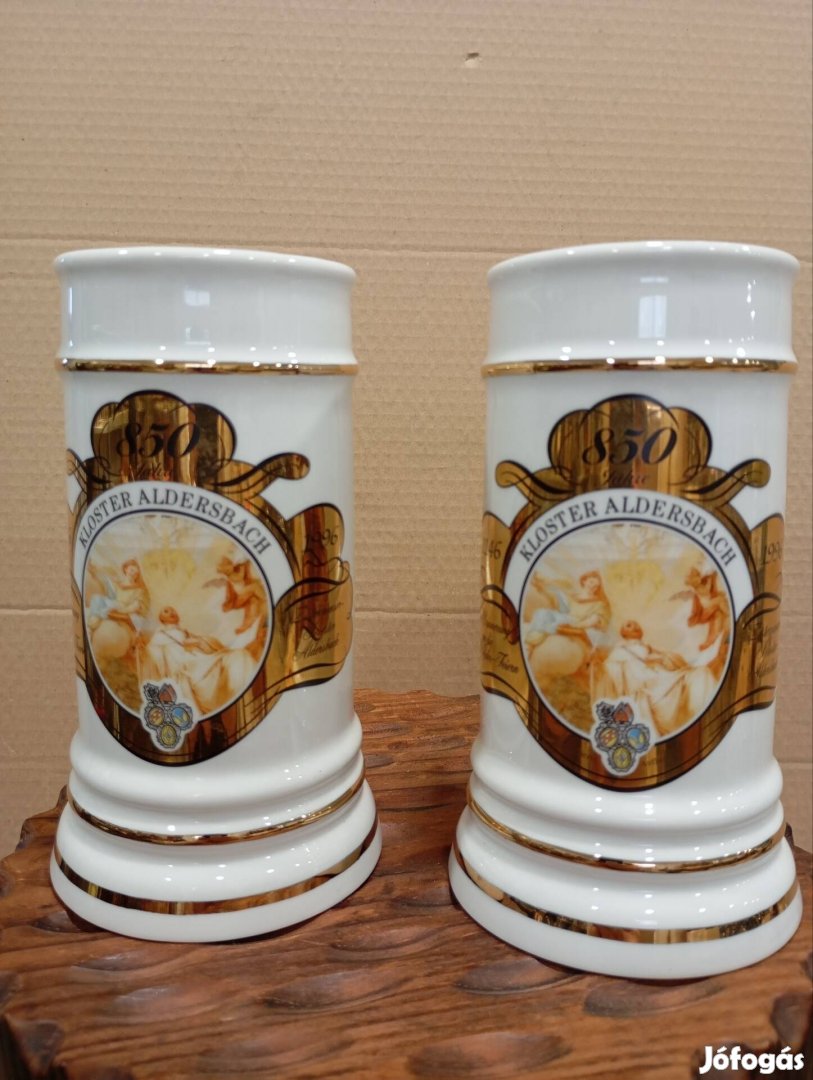 Porcelán Kloster Aldersbach korsó eladó 