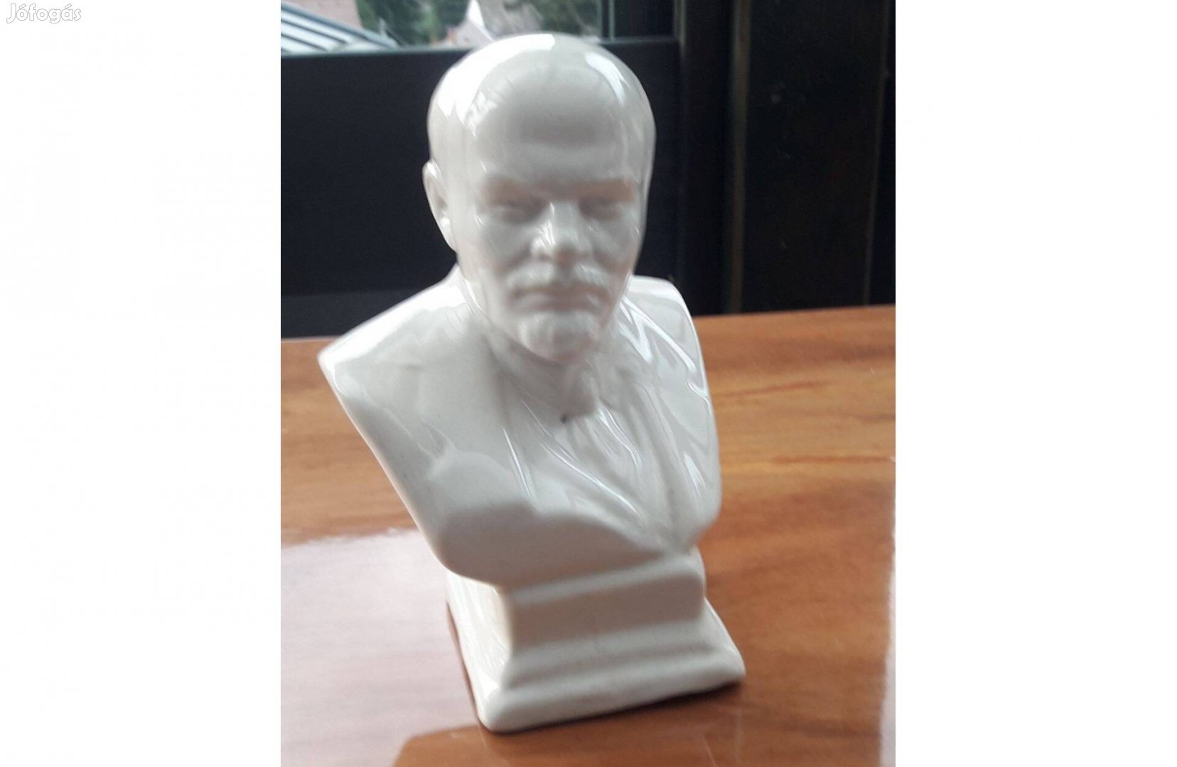 Porcelán Lenin mellszobor, büszt, figura, USSR