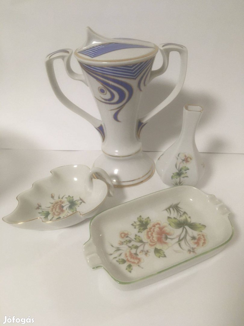 Porcelán, gyönyörű gyűjtemény egyben eladóHollóházi