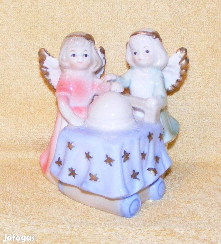 Porcelán angyal figurák