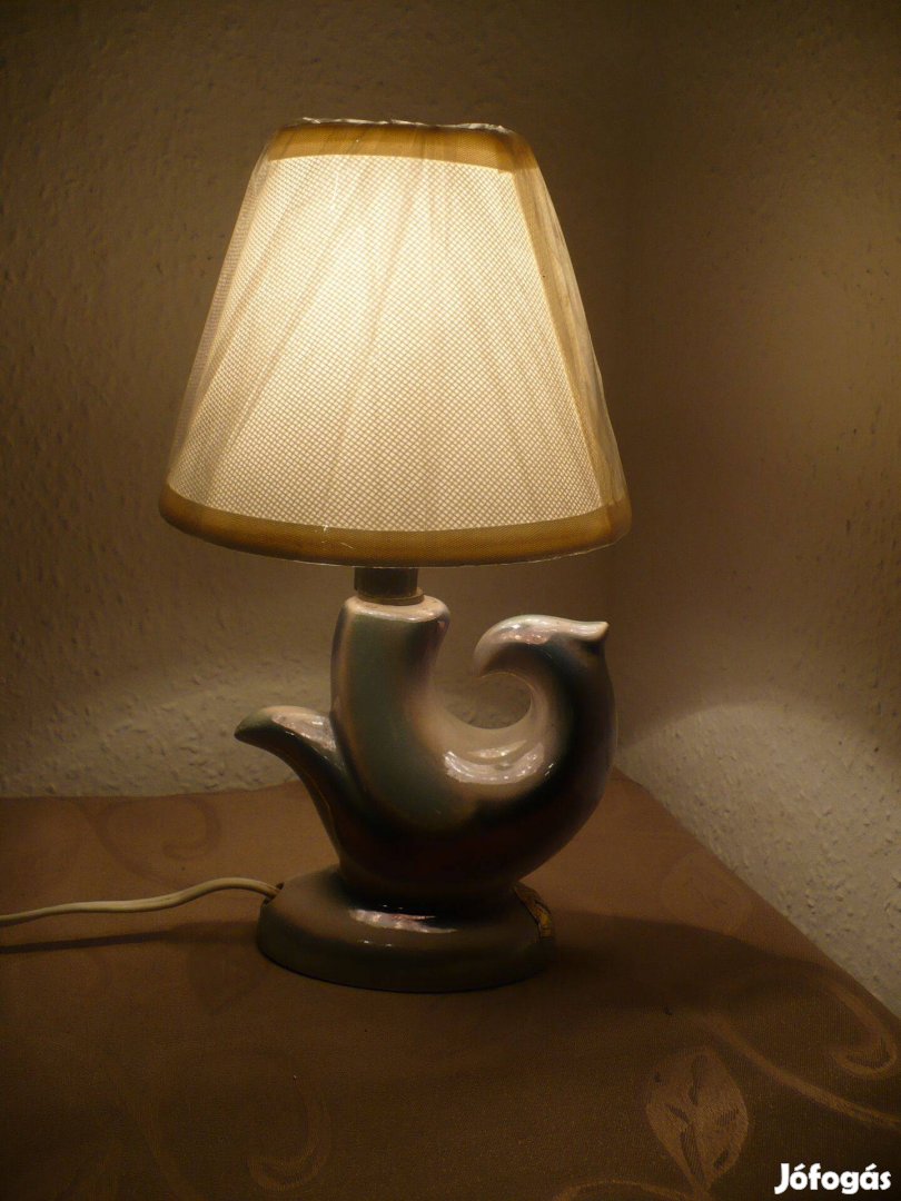 Porcelán asztali lámpa, 