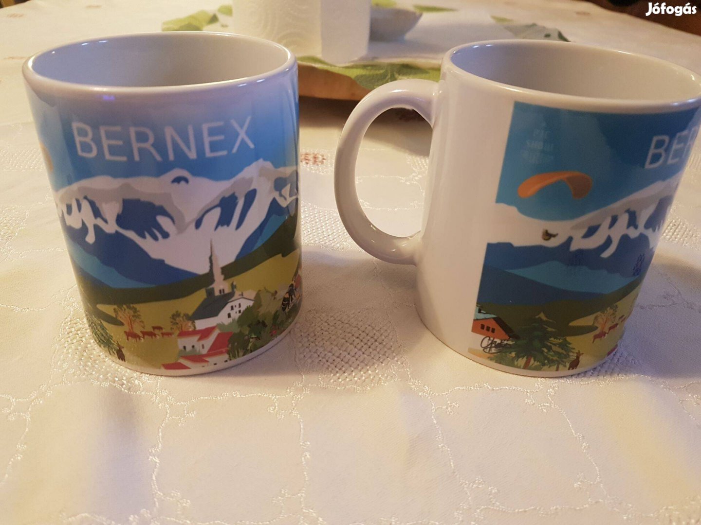 Porcelán bögre bögrék Bernex