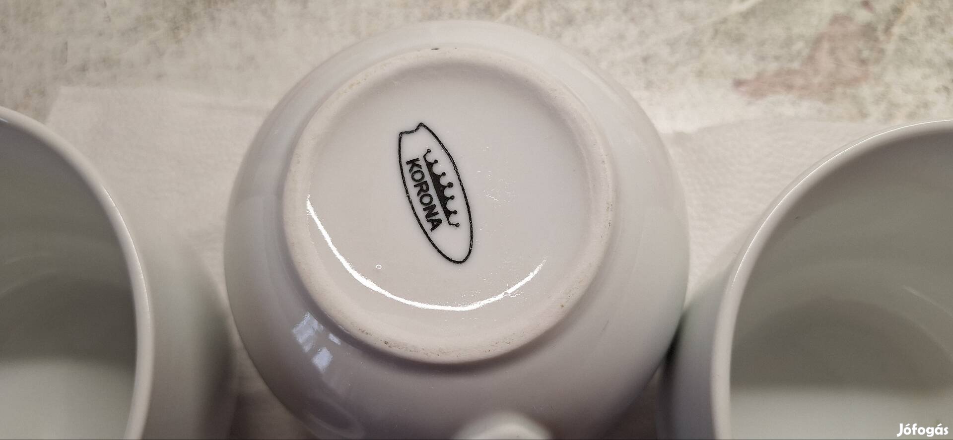 Porcelán bögrékcsészék