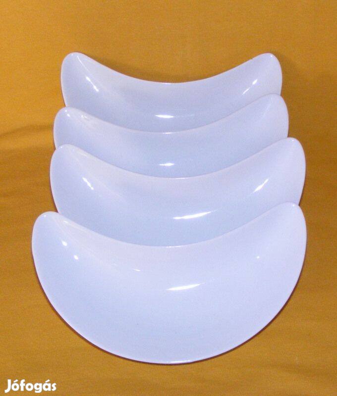 Porcelán csontos tányér 4 db