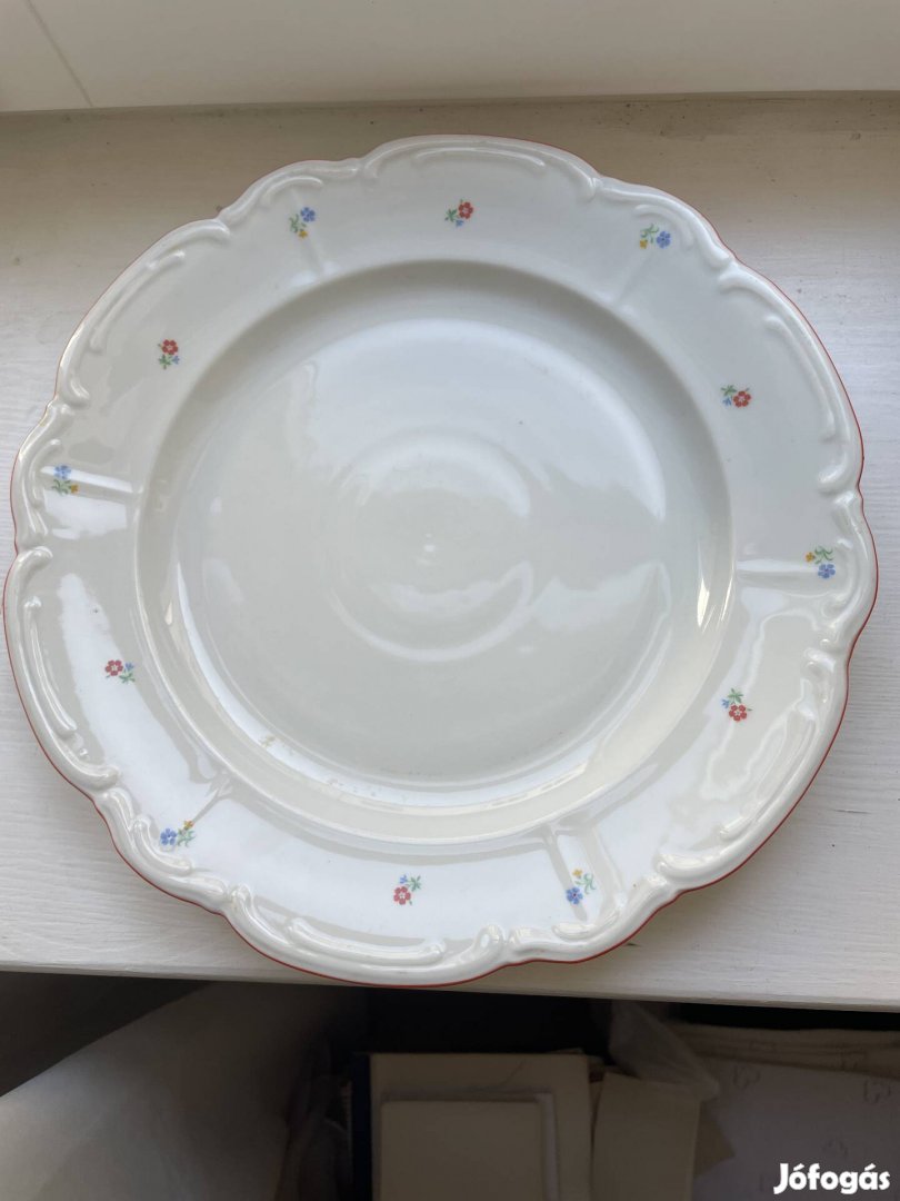 Porcelán dísz tányér