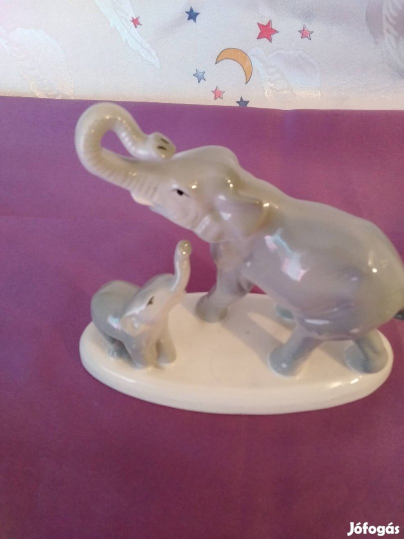Porcelán elefántok gránit 