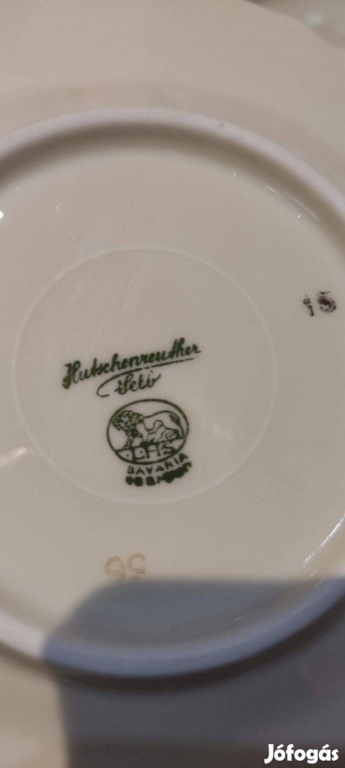 Porcelán étkészlet 120 darab, Hutschenreuther bajor márkanévvel