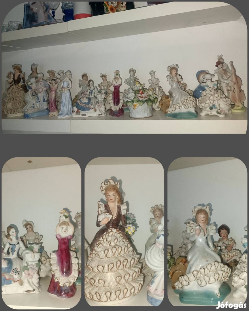 Porcelán figura gyűjtemény 