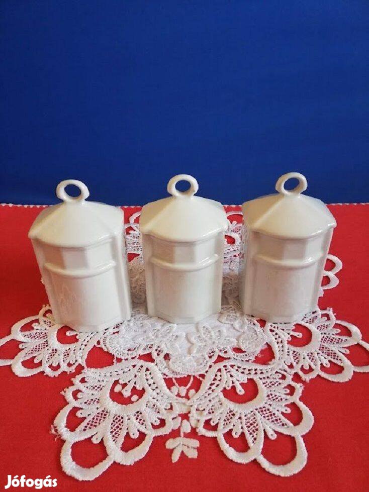 Porcelán füszertartók