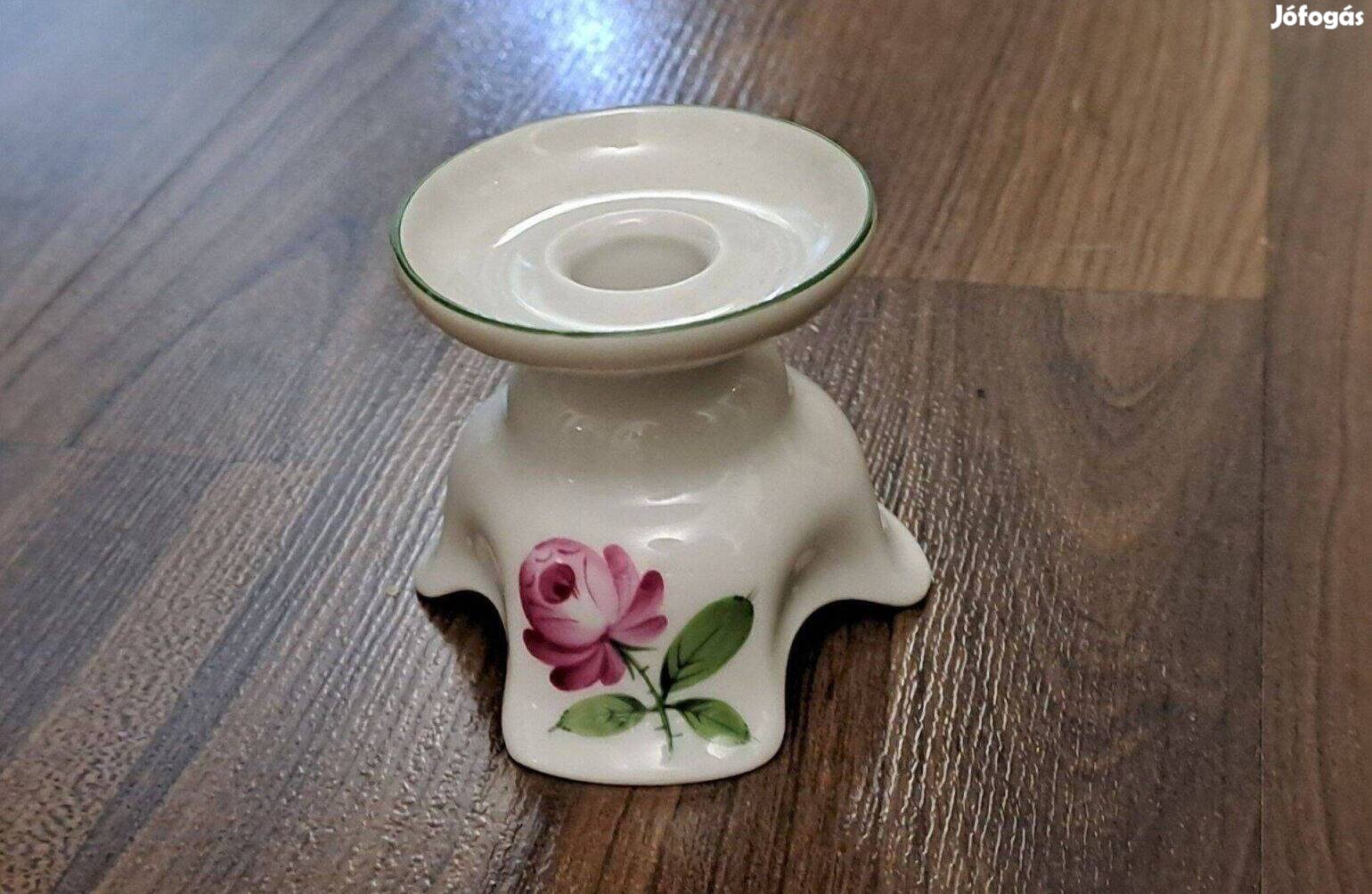 Porcelán gyertyatartó